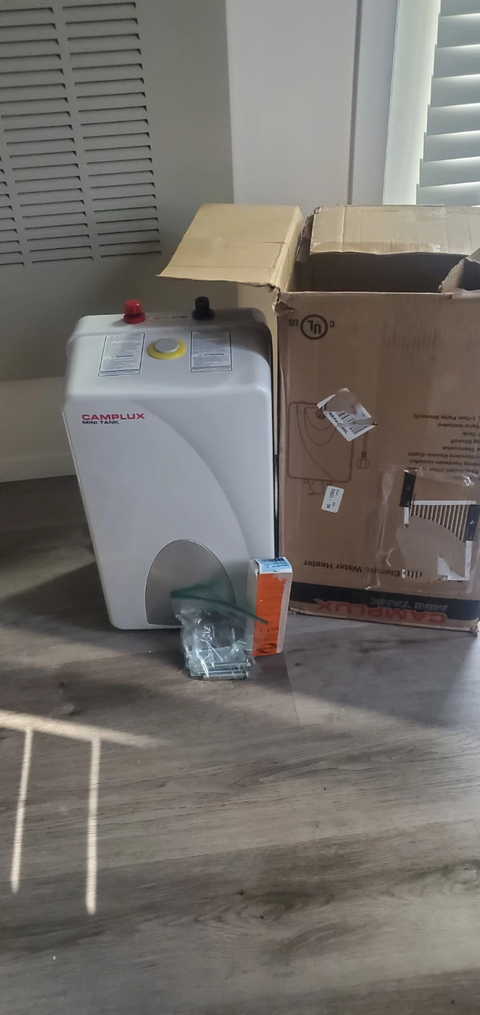 Camplux Mini Tank Electric Water Heater - photo 3