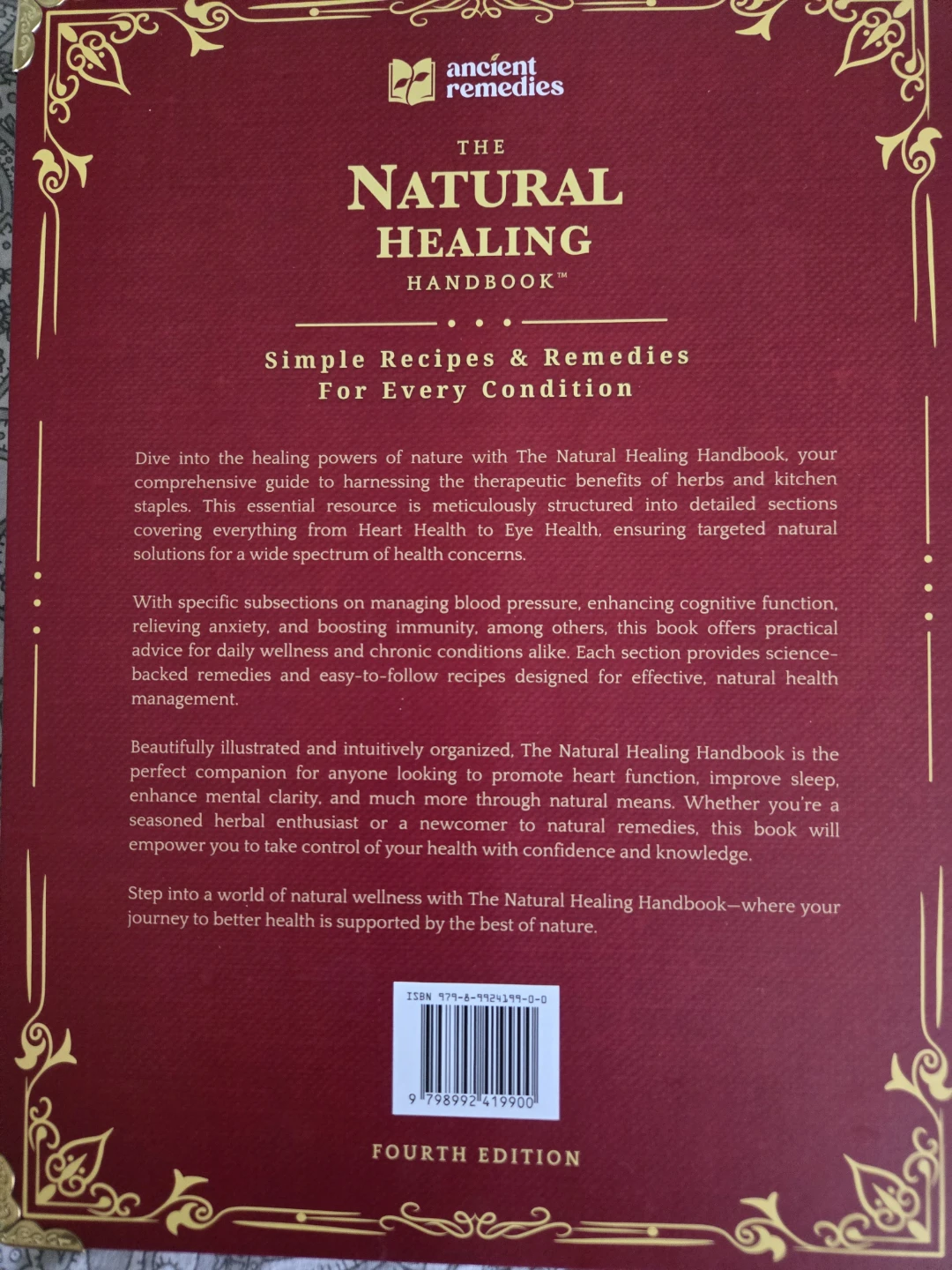 The Natural Healing Handbook Fourth Edition - photo 2