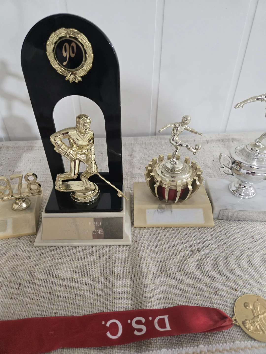 Collection of Vintage Sports Trophies# Freecycle - photo 4