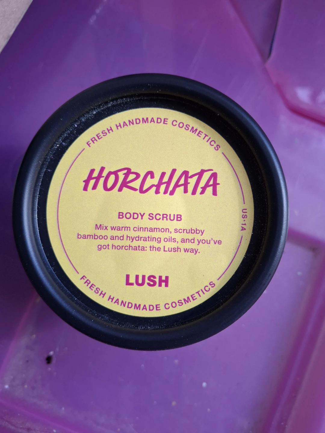 Lush Horchata Body Scrub 100g - photo 4