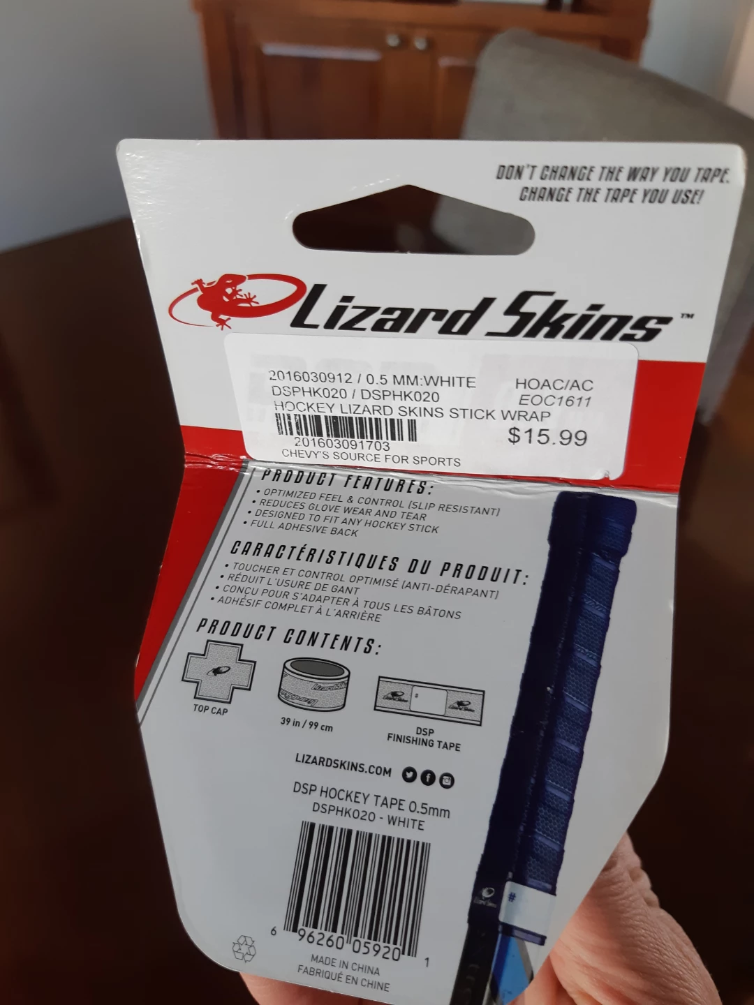 Lizard Skins DSP 0.5 mm Hockey Grip Tape - photo 5
