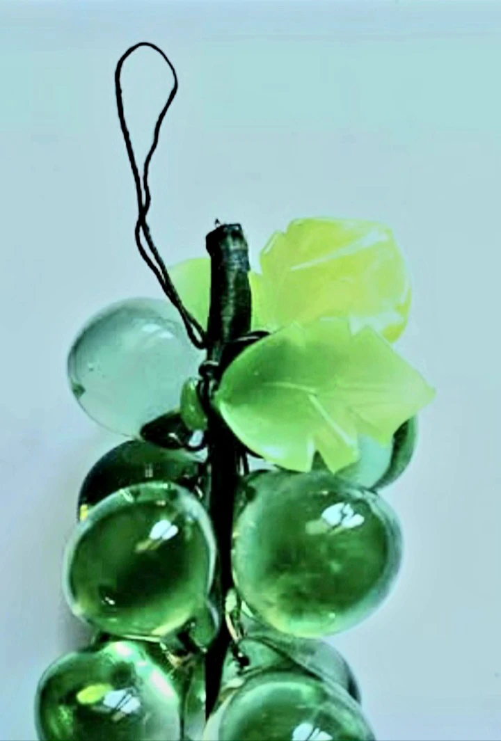Glass Grape Cluster Ornament - photo 2
