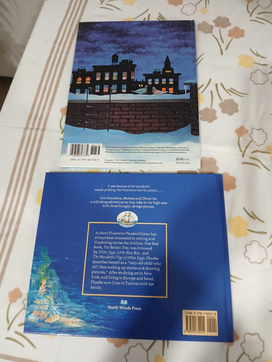 Two Children's Books: Sesame Street and Grandma and the Pirates - photo 2