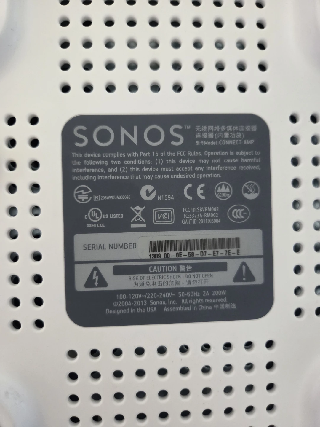 Sonos Connect:Amp - photo 5