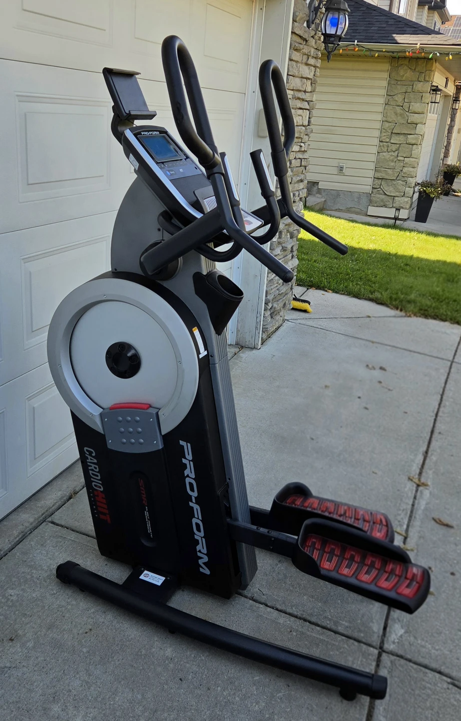 ProForm Trainer HIIT Elliptical hybrid cardio machine. Like New!