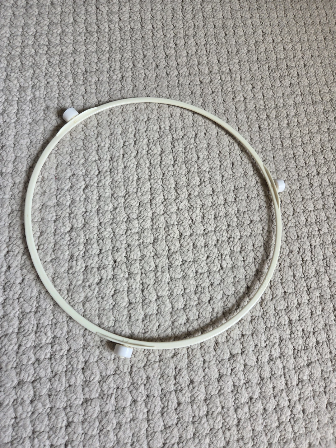 Microwave Glass Turntable Plate with Roller Ring - photo 3