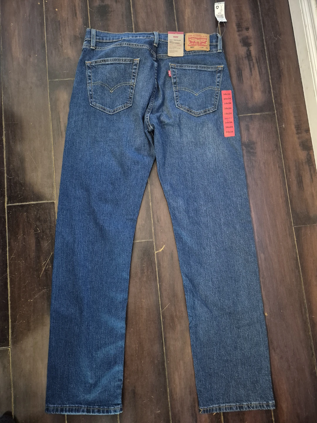 Levi's 505 Regular Fit Jeans - 34x34 - photo 2