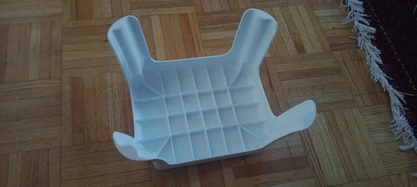 White Plastic Step Stool - photo 2