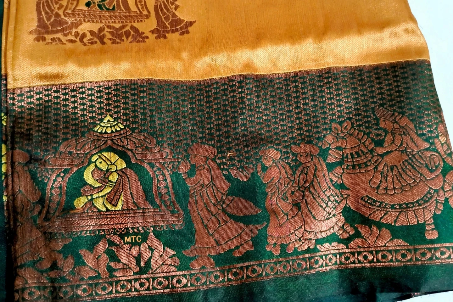 MTC Collections Litchi Silk Saree - photo 2