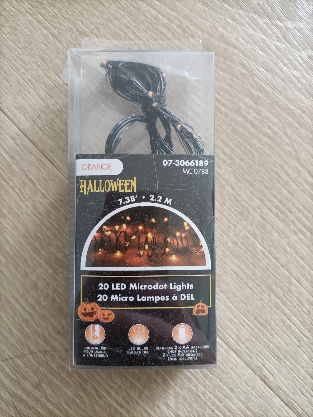 Halloween 20 LED Microdot Lights 🏈