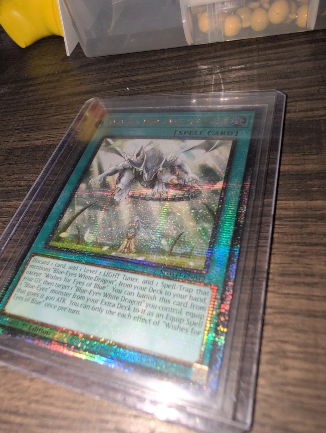 Yu-Gi-Oh! Wishes for Eyes of Blue – Quarter Century Secret Rare