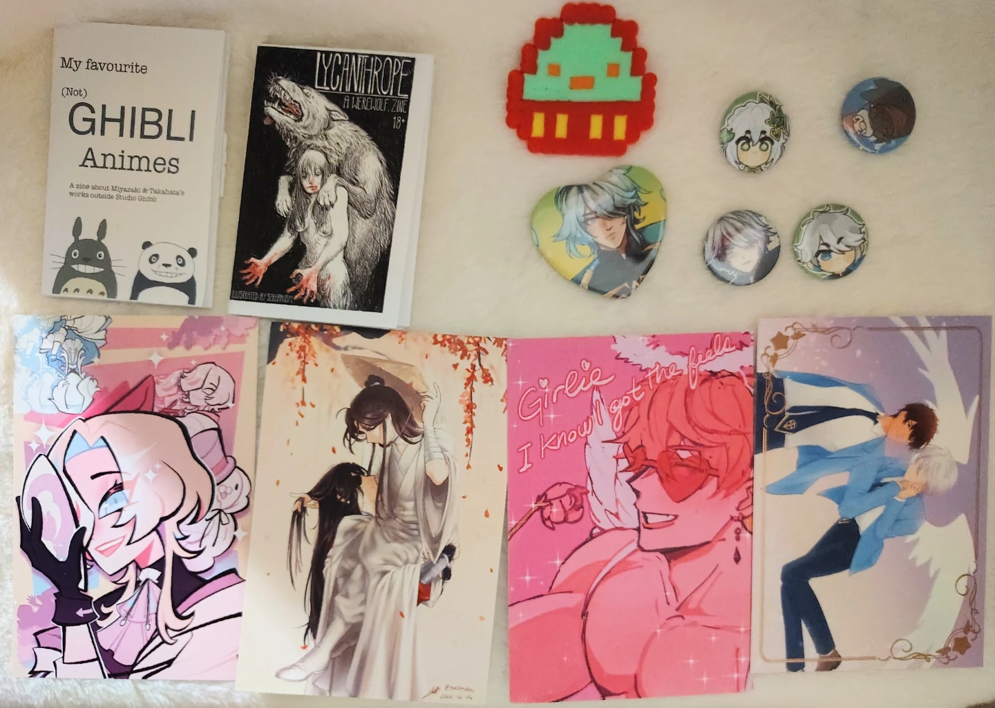 Assorted Artist Alley Merch