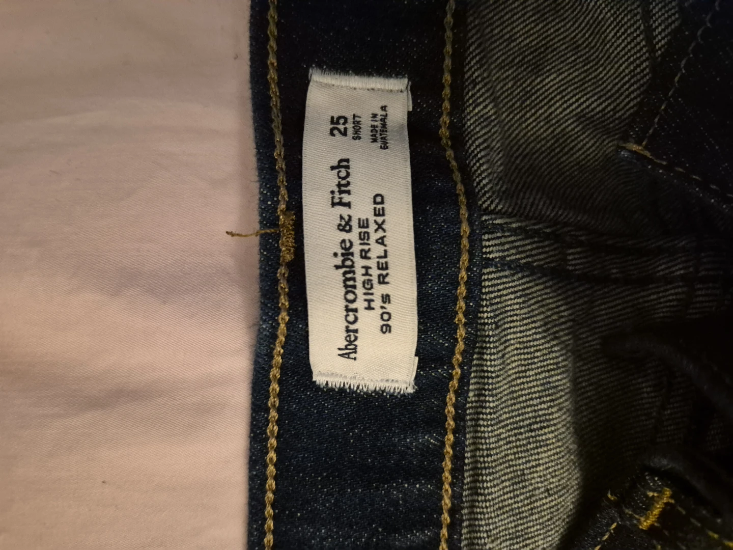 Abercrombie & Fitch 90's Relaxed Jeans Size 25 Short - photo 3