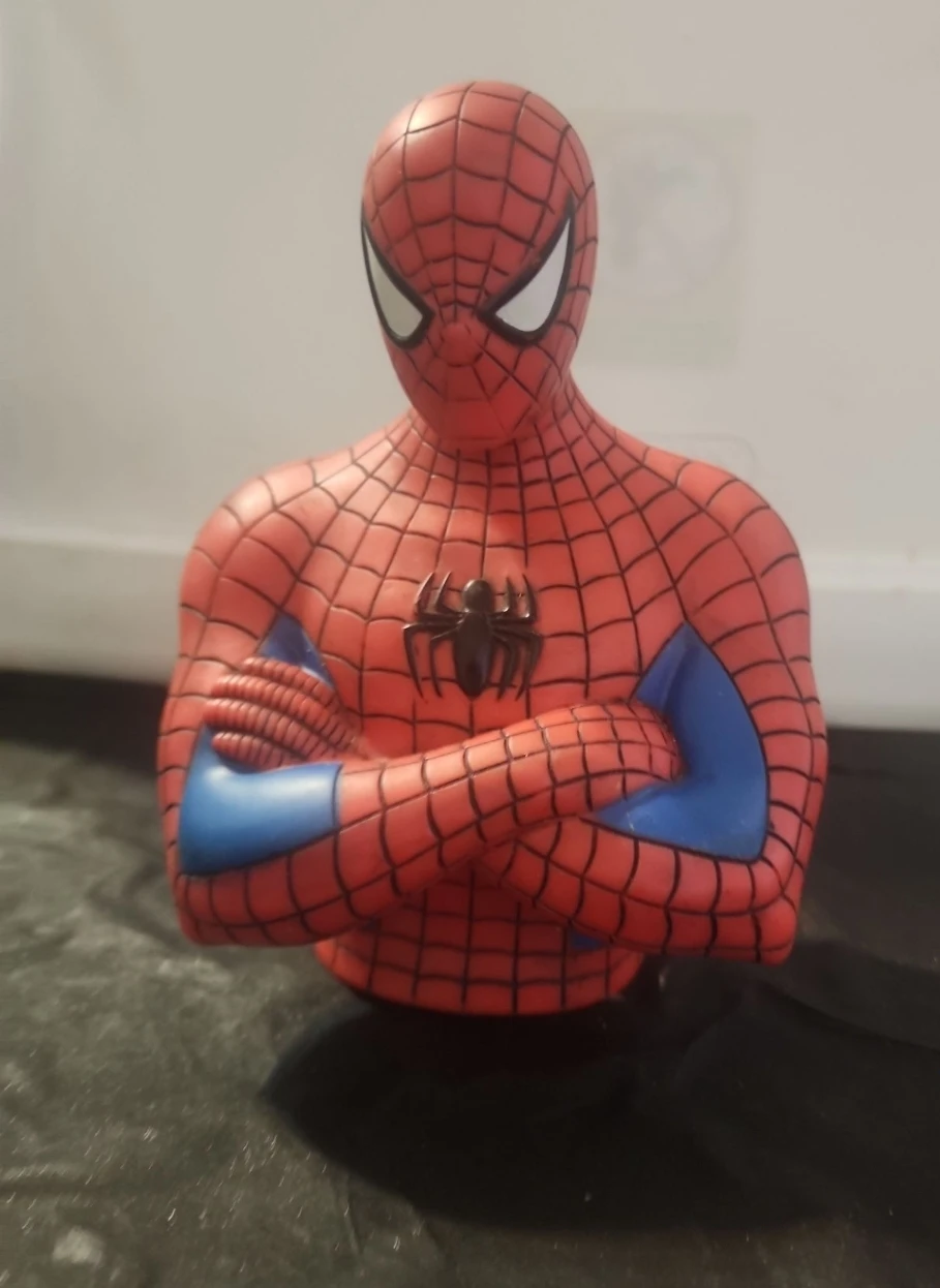 Marvel Spider-Man PVC Bust Coin Bank - photo 2
