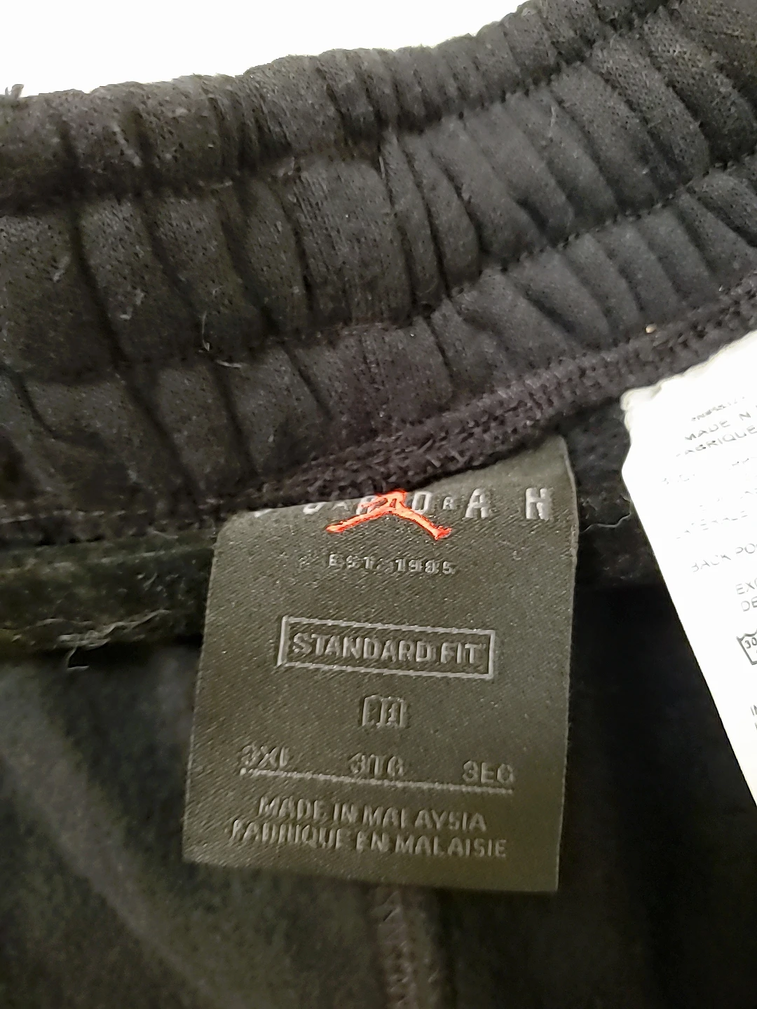 Jordan Sweatpants Black 3XL - photo 3