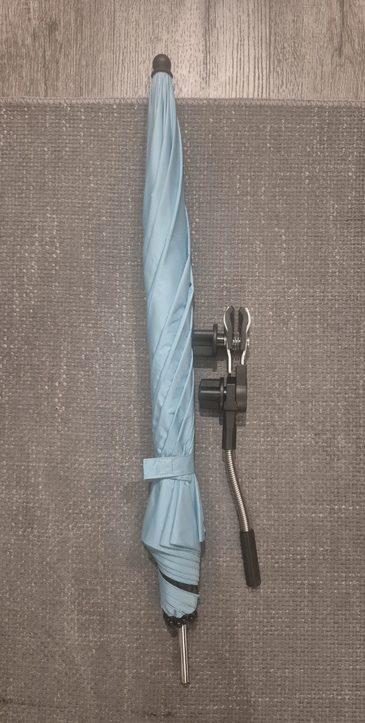 Universal Adjustable Parasol Umbrella Versatile clamp - photo 4
