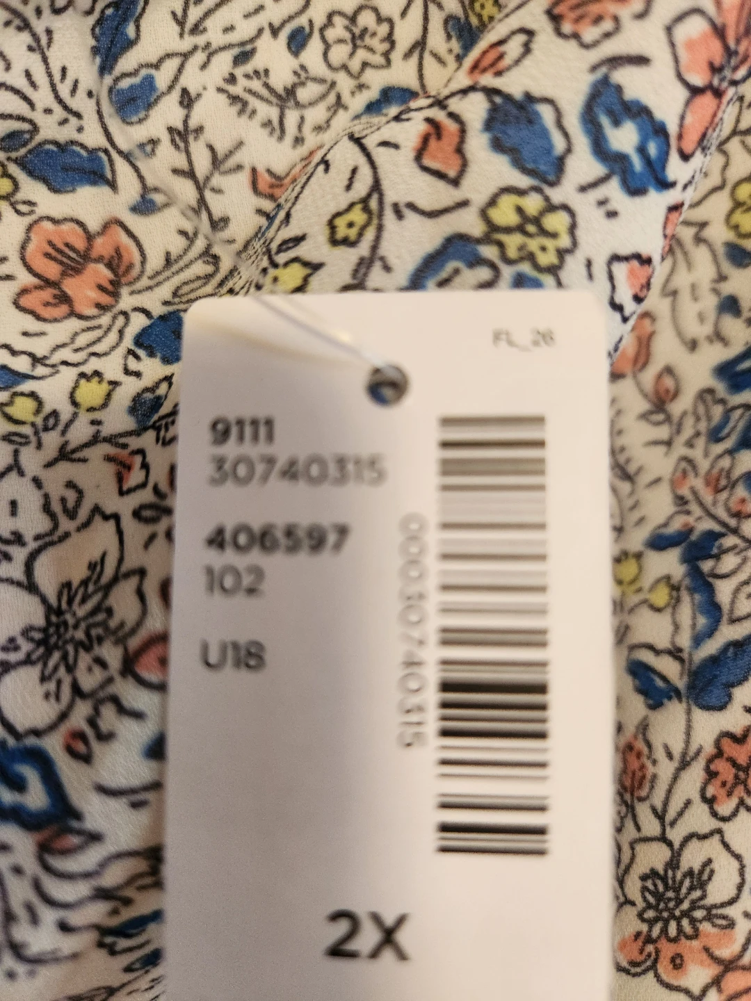 Reitmans floral cold-shoulder top - photo 3