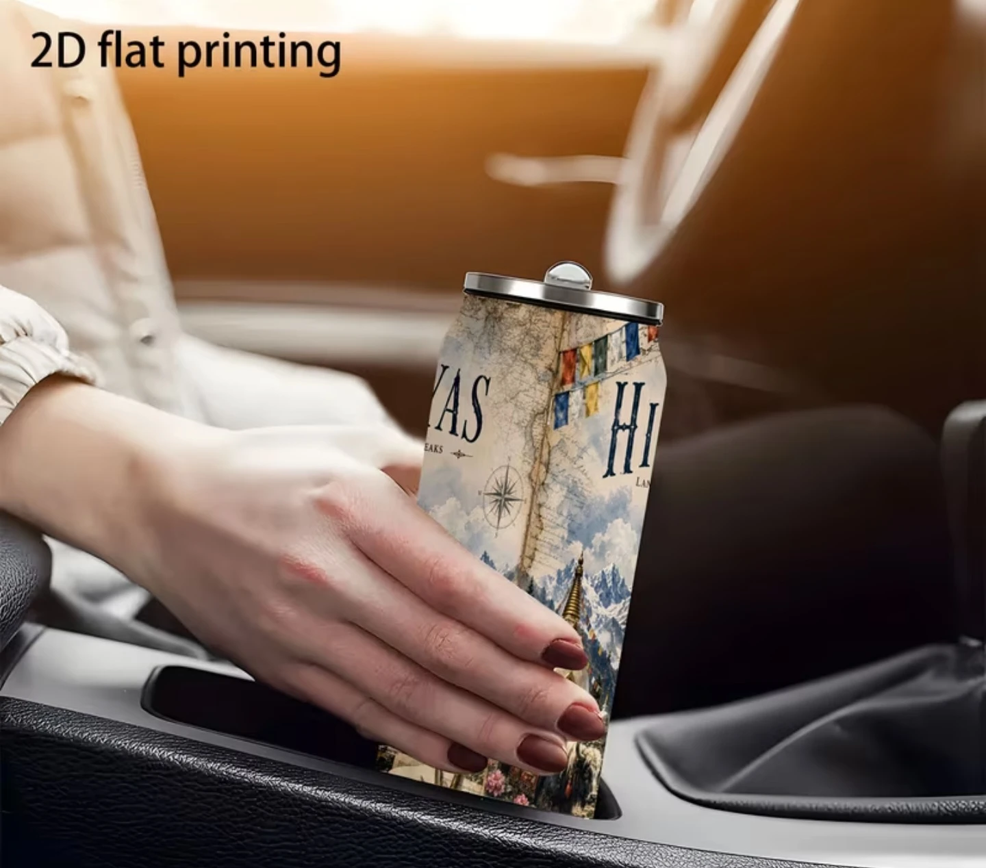 Himalayas Themed Stainless Steel Tumbler - photo 4