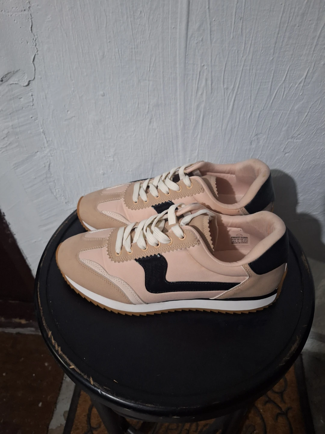 Light Pink and Tan Sneakers - photo 2