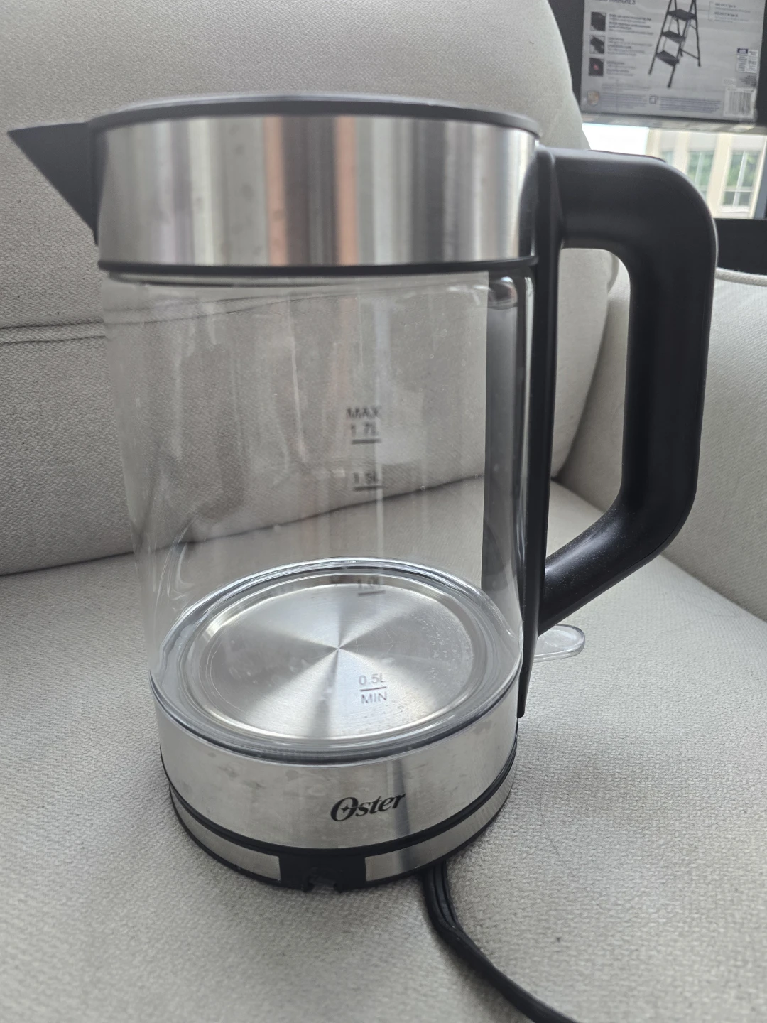 Oster 1.7L Glass Electric Kettle