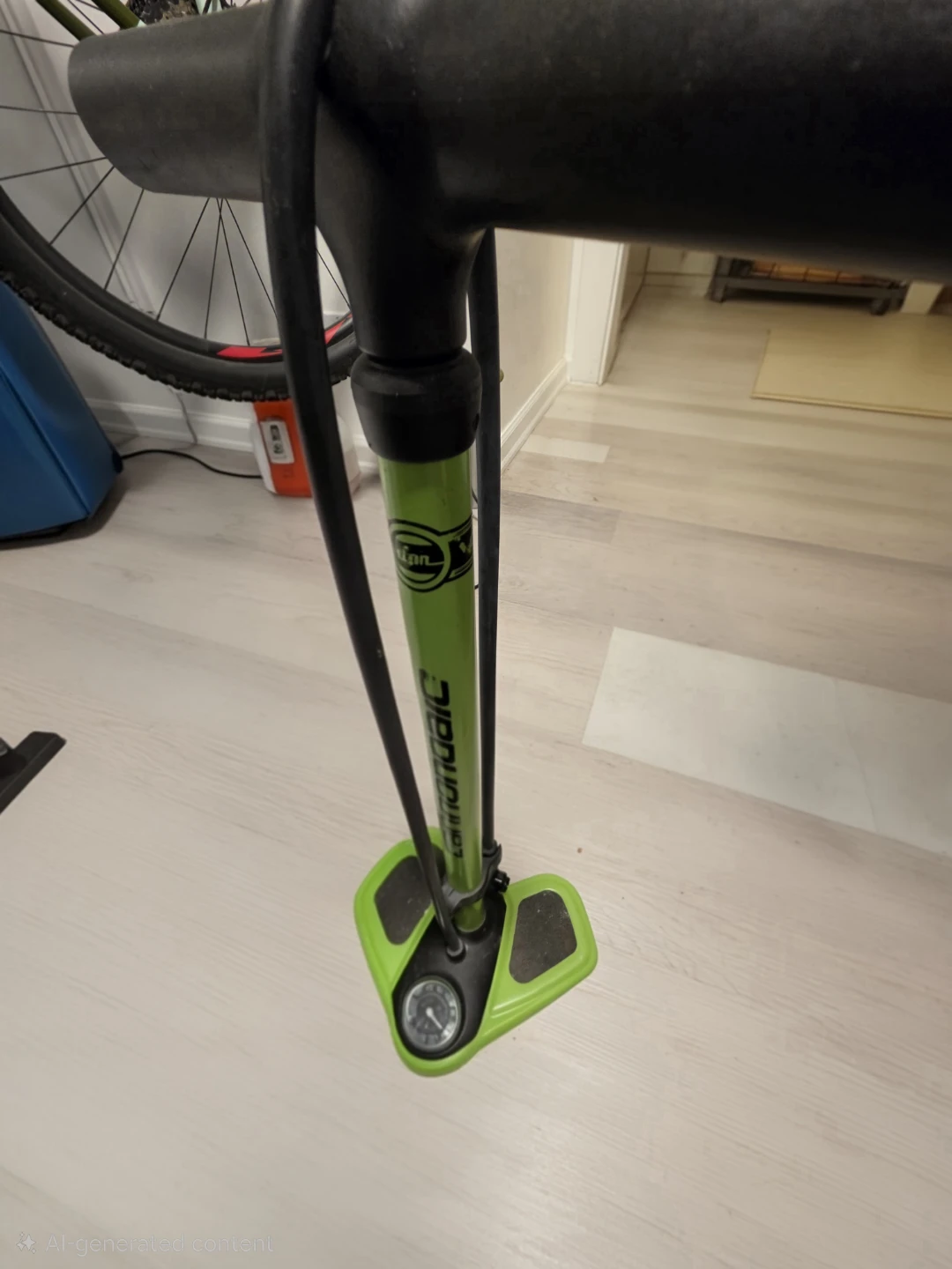 Cannondale bicycle floor pump
