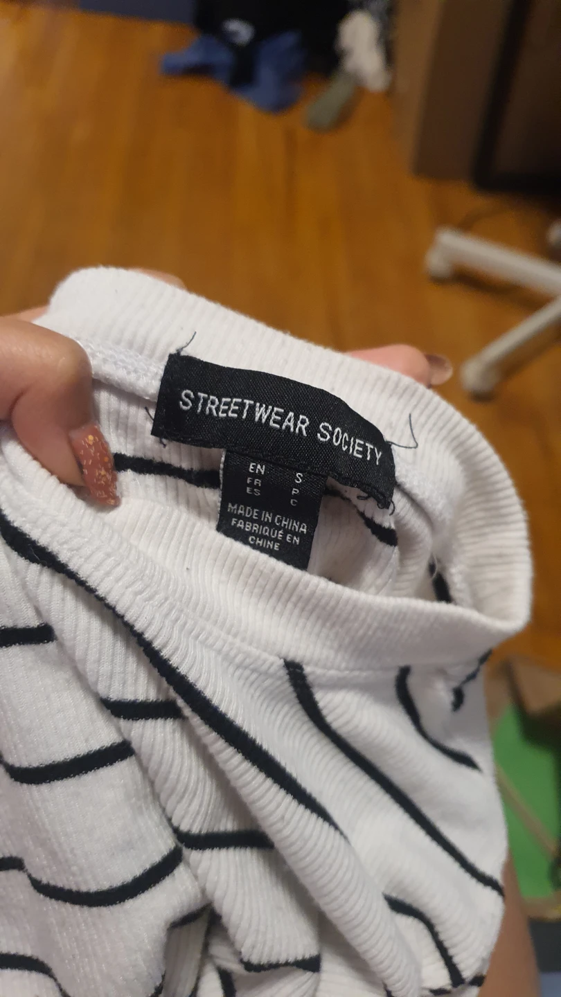 Streetwear Society Striped T-Shirt - photo 2