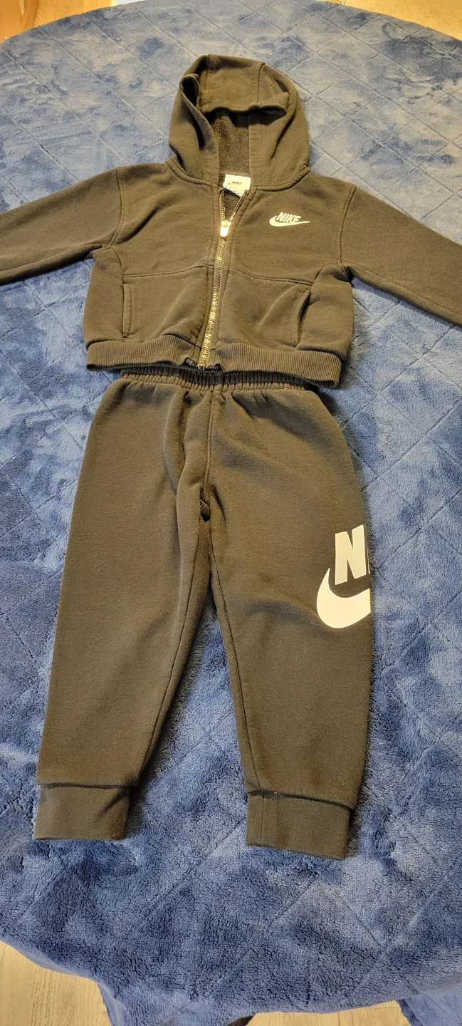 Toddler Nike Black Jogger Set