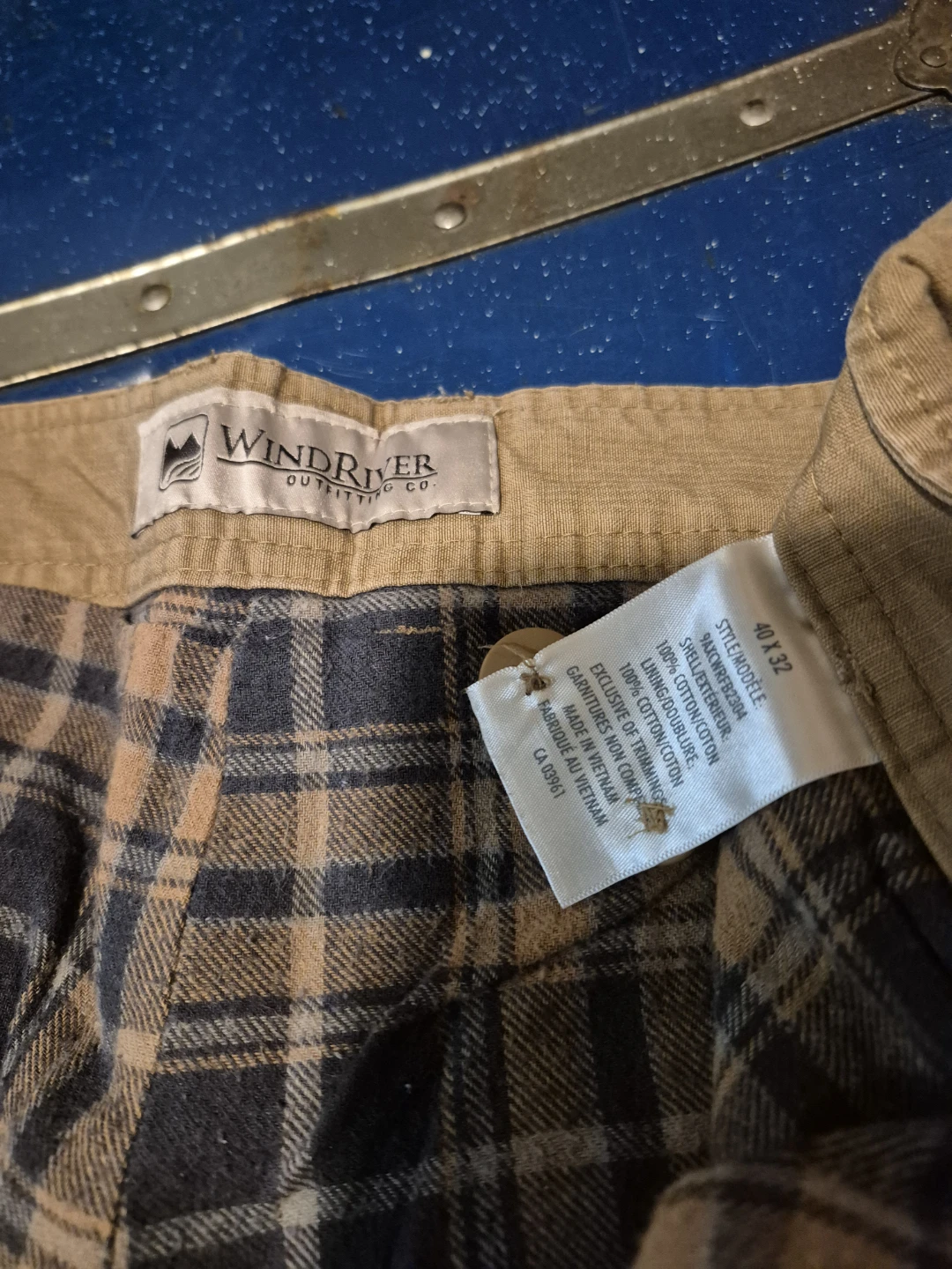 WindRiver Flannel-Lined Cargo Pants - photo 2