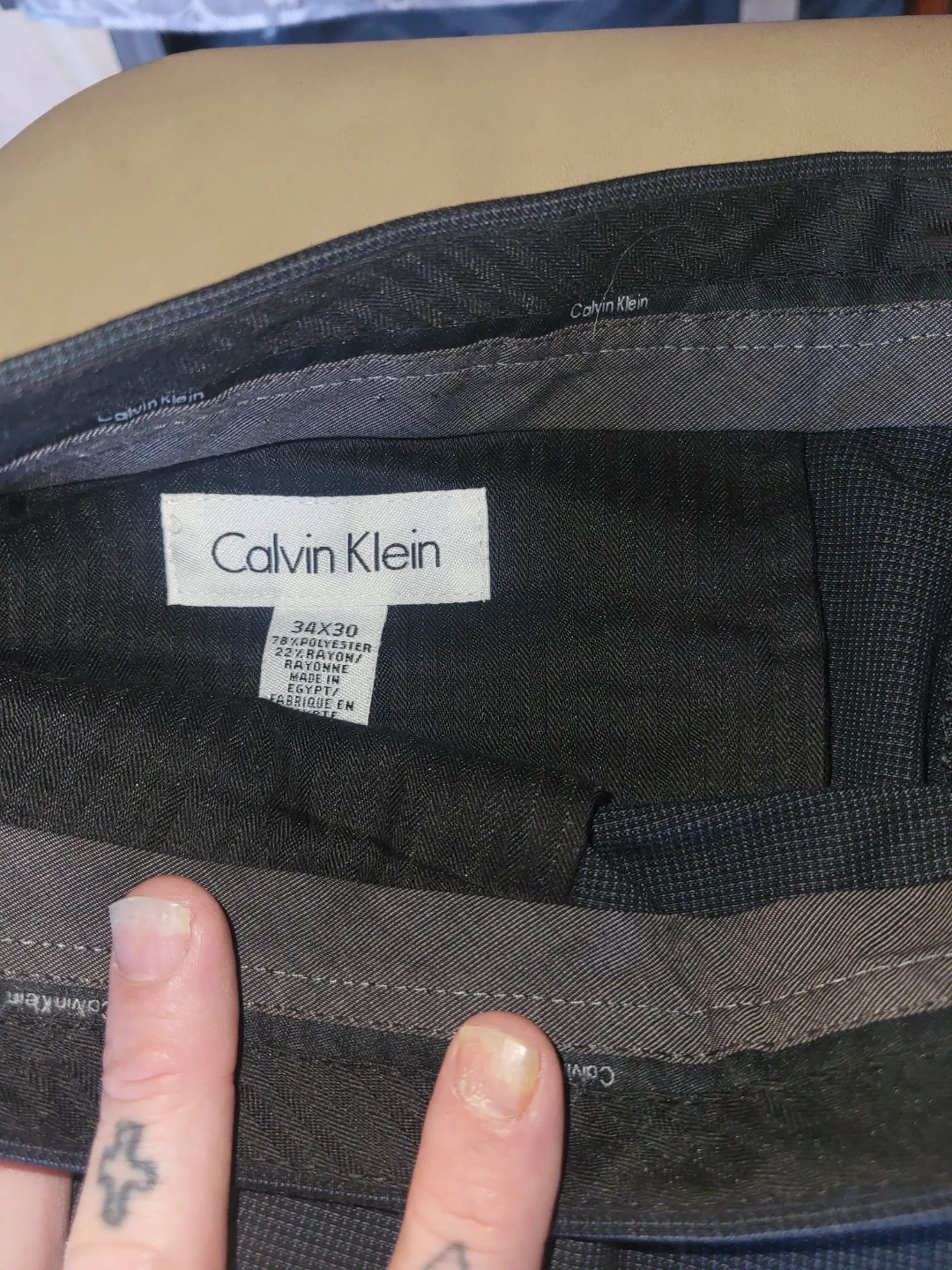 Calvin Klein dress pants, 34x30 - photo 2