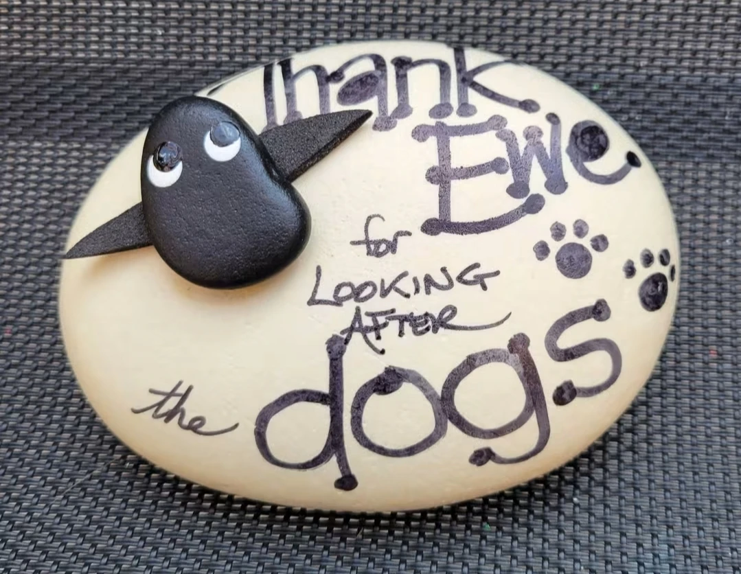 Dog Sitter Gift (Paperweight)
