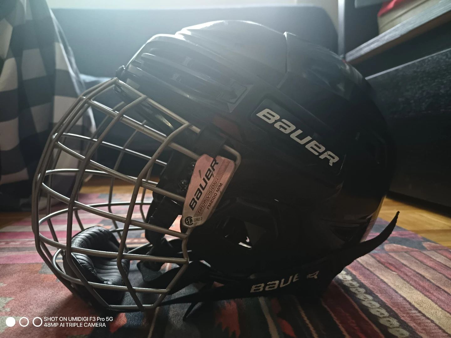 Bauer FM2100 M/M Hockey Helmet with Face Cage - photo 2