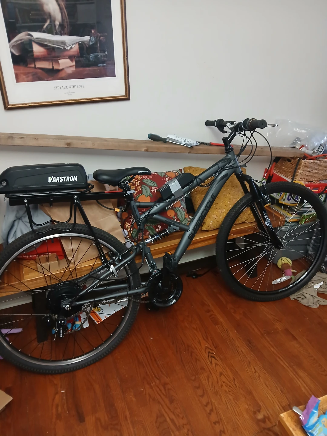 Varstrom 750W motor and 48V 13Ah E-bike Battery