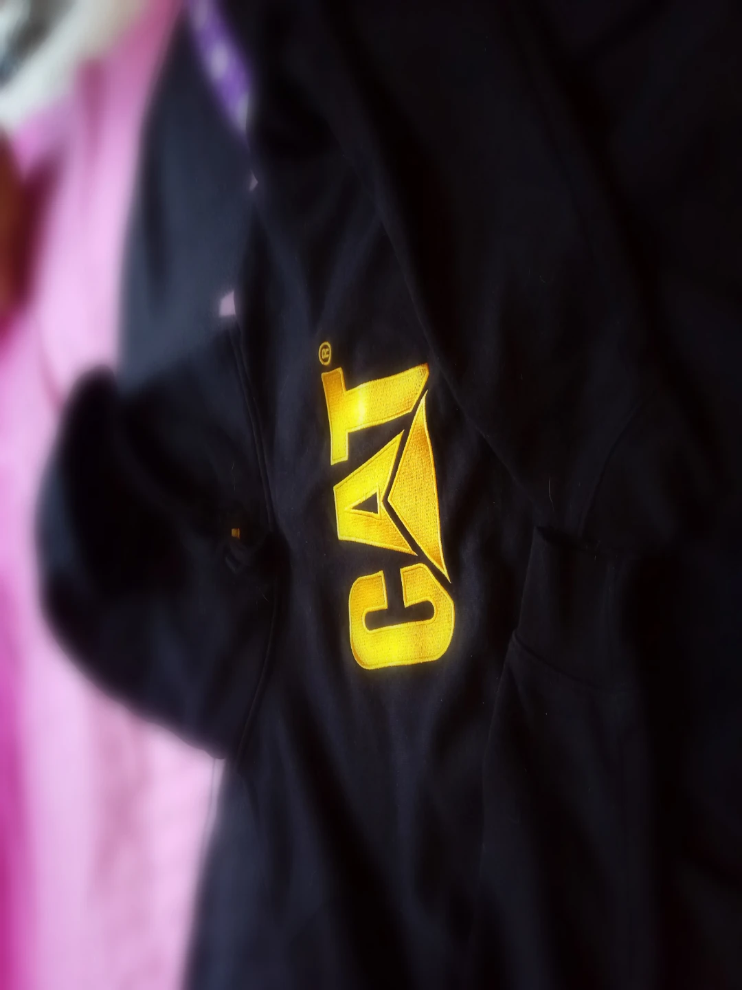 CAT Black Hoodie