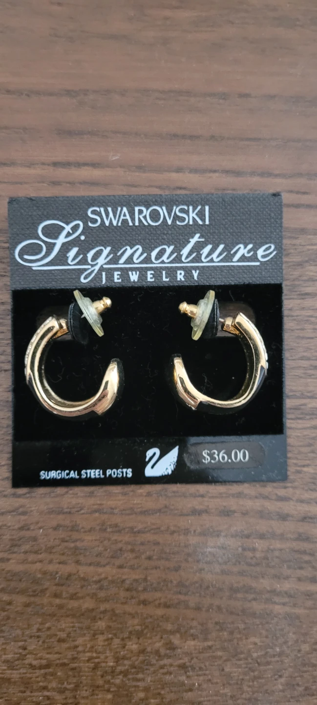Swarovski Signature  Earrings