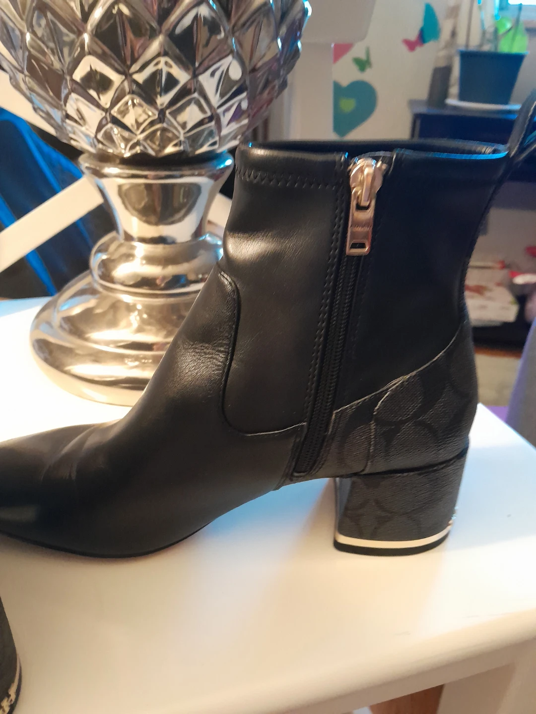 Coach black ankle boots - photo 2