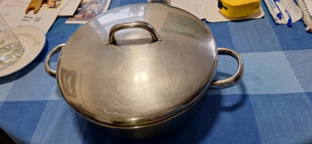 Stainless Steel Shallow Pan - photo 3