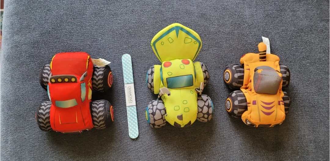 Blaze and the Monster Machines Plush Toys - Set of 3 - photo 5