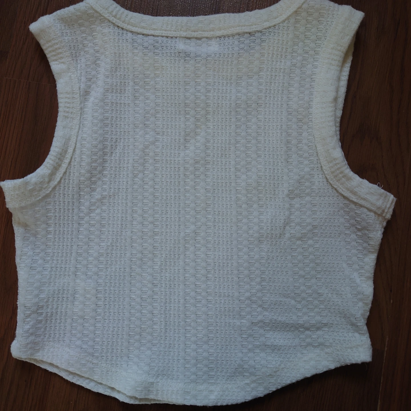Wilfred Free Waffle Knit Crop Top - photo 3