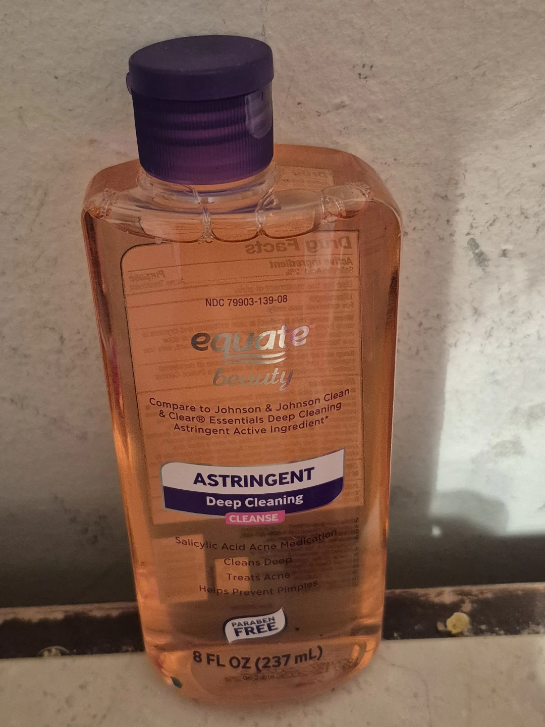 BNIB)Equate Beauty Deep Cleaning Astringent