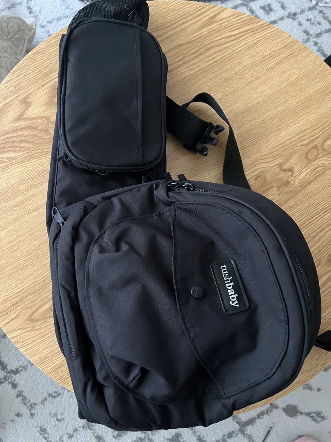 Tushbaby Black Sling Carrier Bag - photo 2
