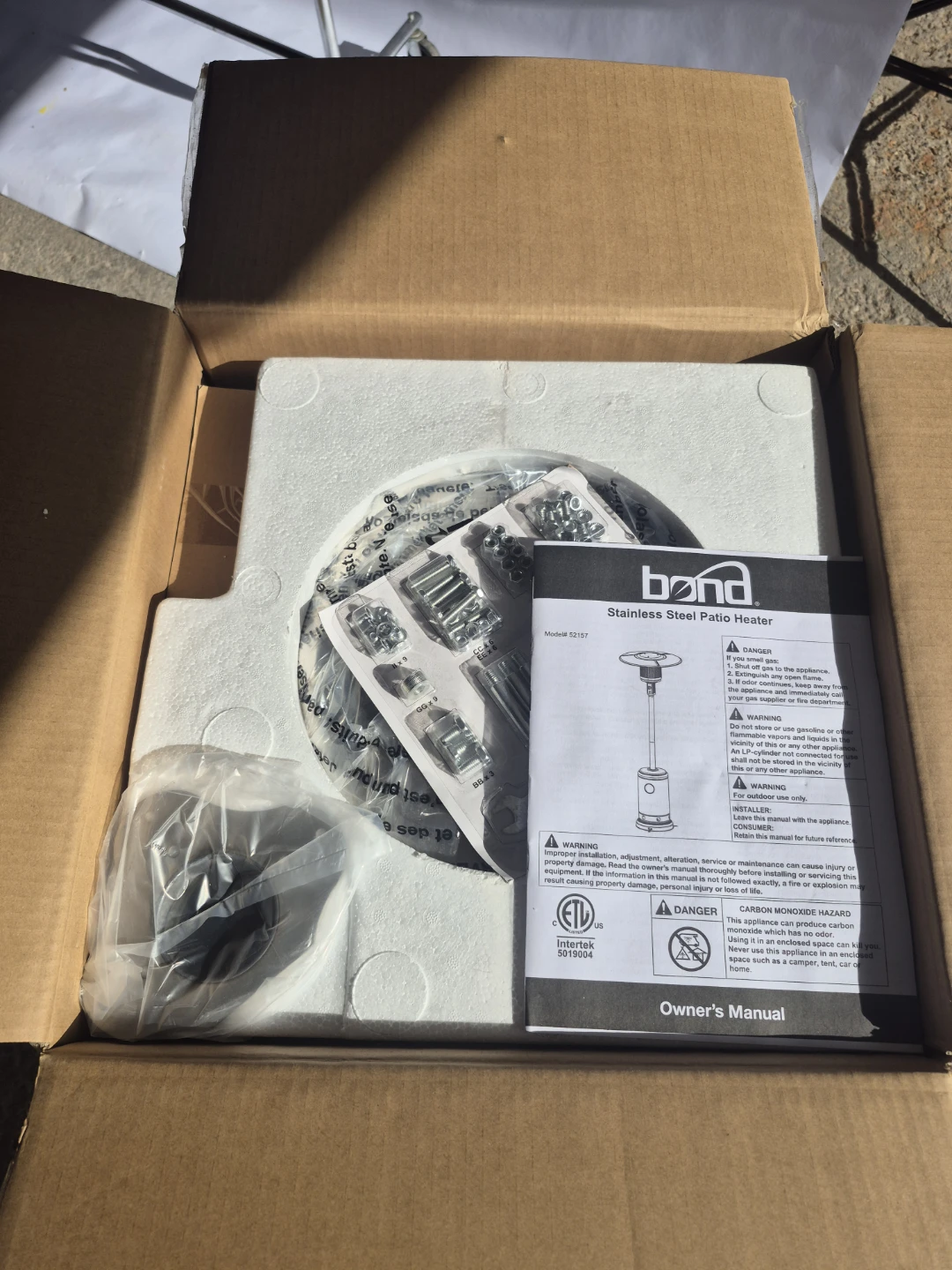 Brand New Bond Stainless Steel Patio Heater - photo 5