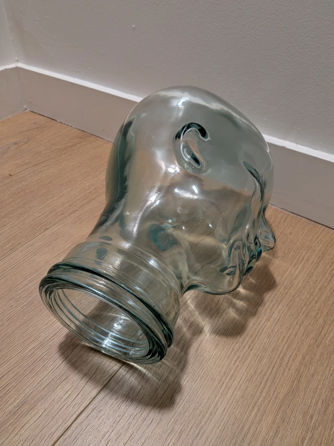 Clear Glass Mannequin Head - photo 3