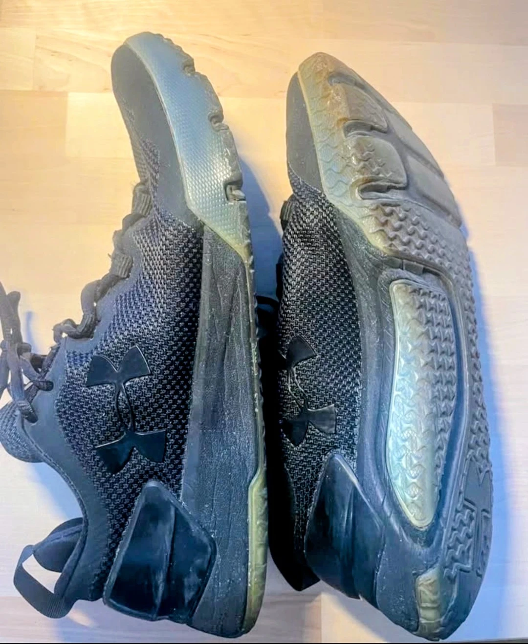 Under Armour Black Athletic Shoes- Men's 10.5 - photo 2