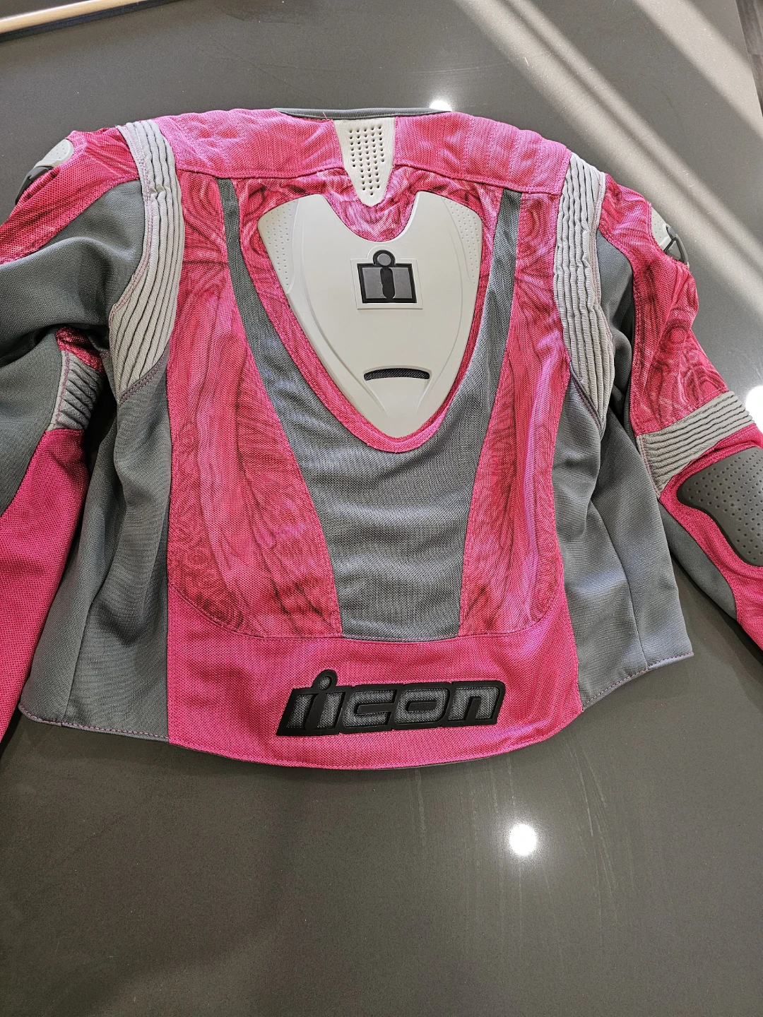 Icon Overlord Type 1 Performance Riding Jacket - Pink - photo 4