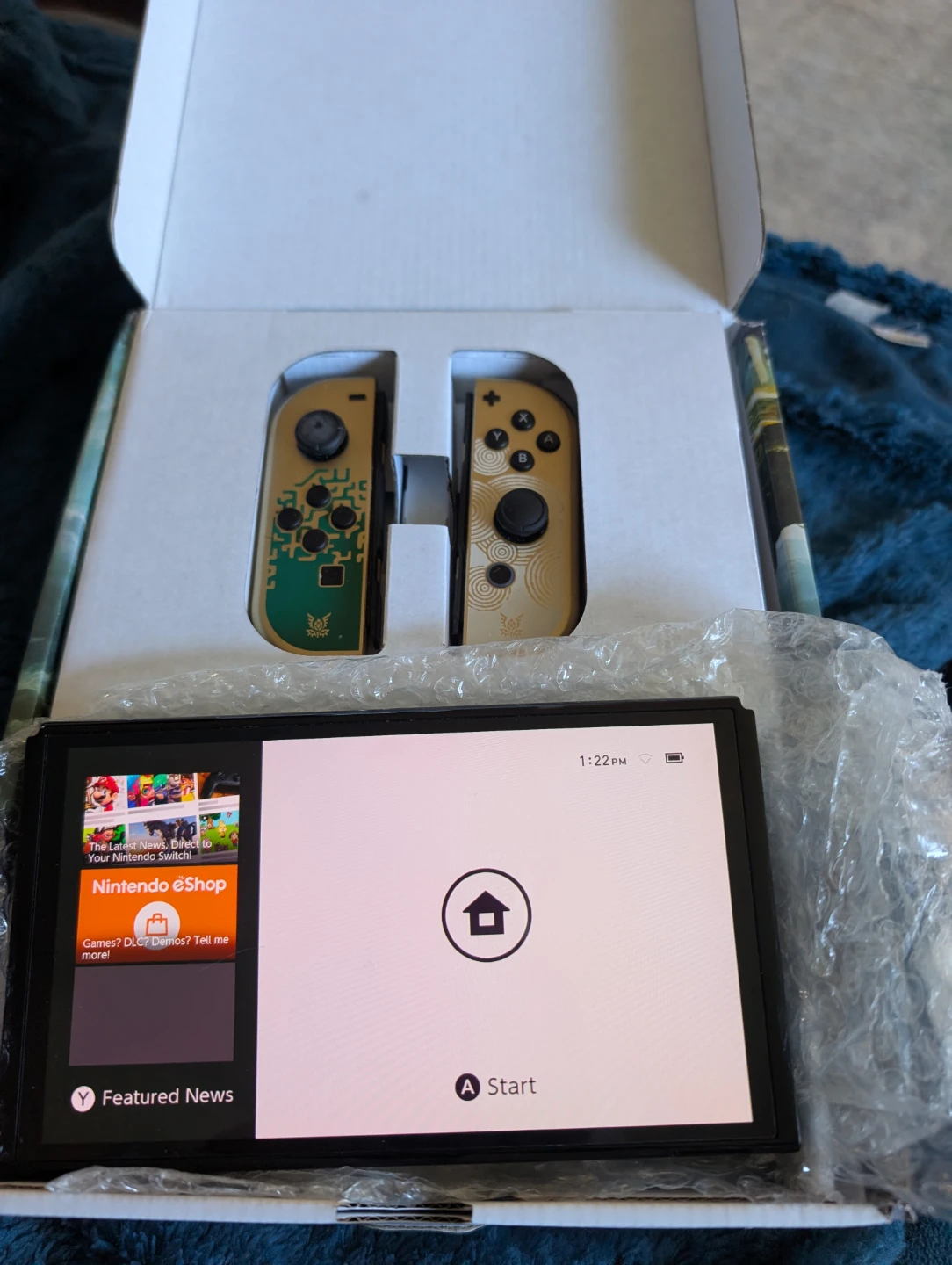 Nintendo Switch OLED The Legend of Zelda Special Edition - photo 3