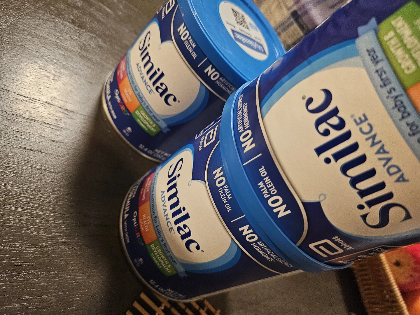2 Similac Advance Baby Formula Containers - photo 2