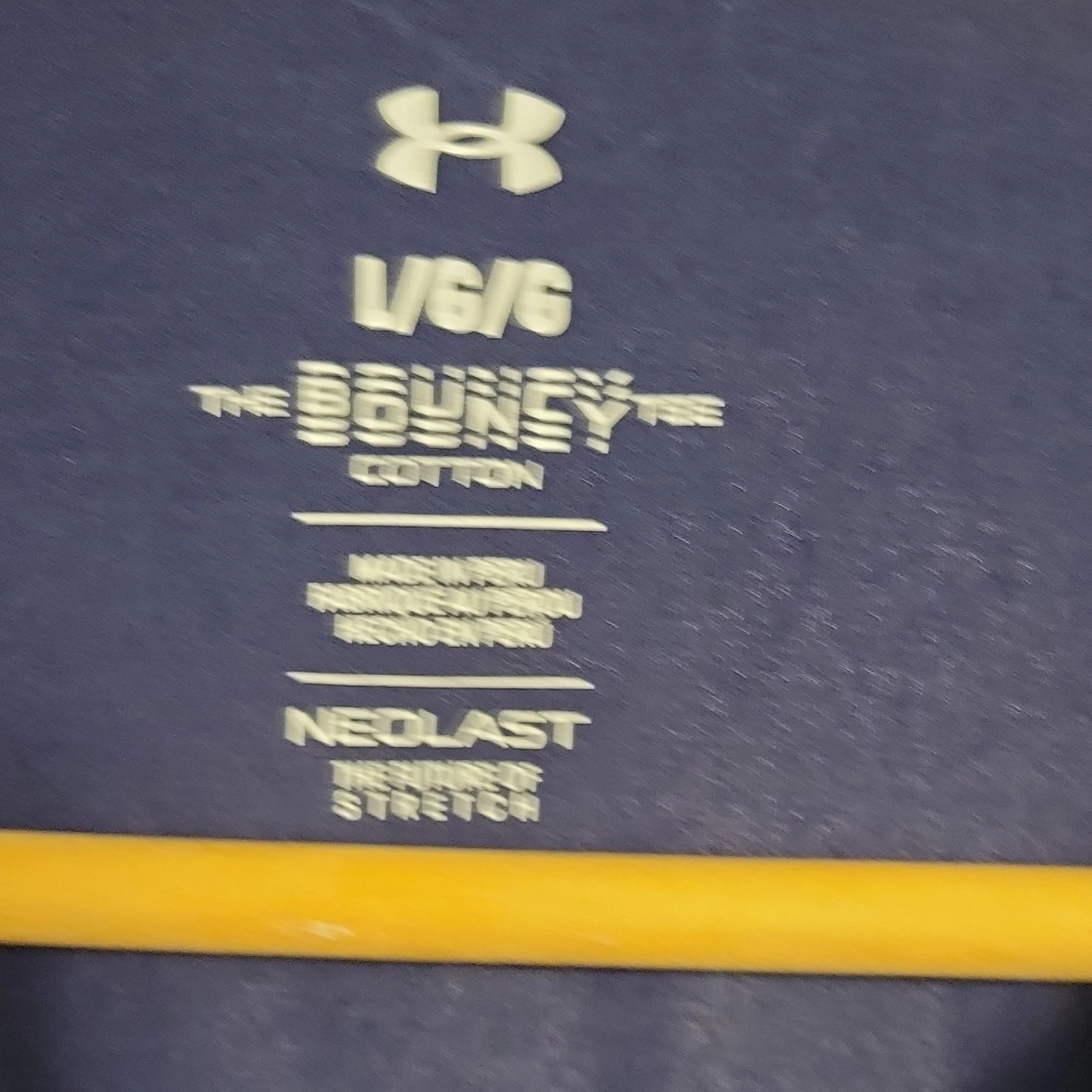 Under Armour Bouncy Cotton T-Shirt Navy - photo 4