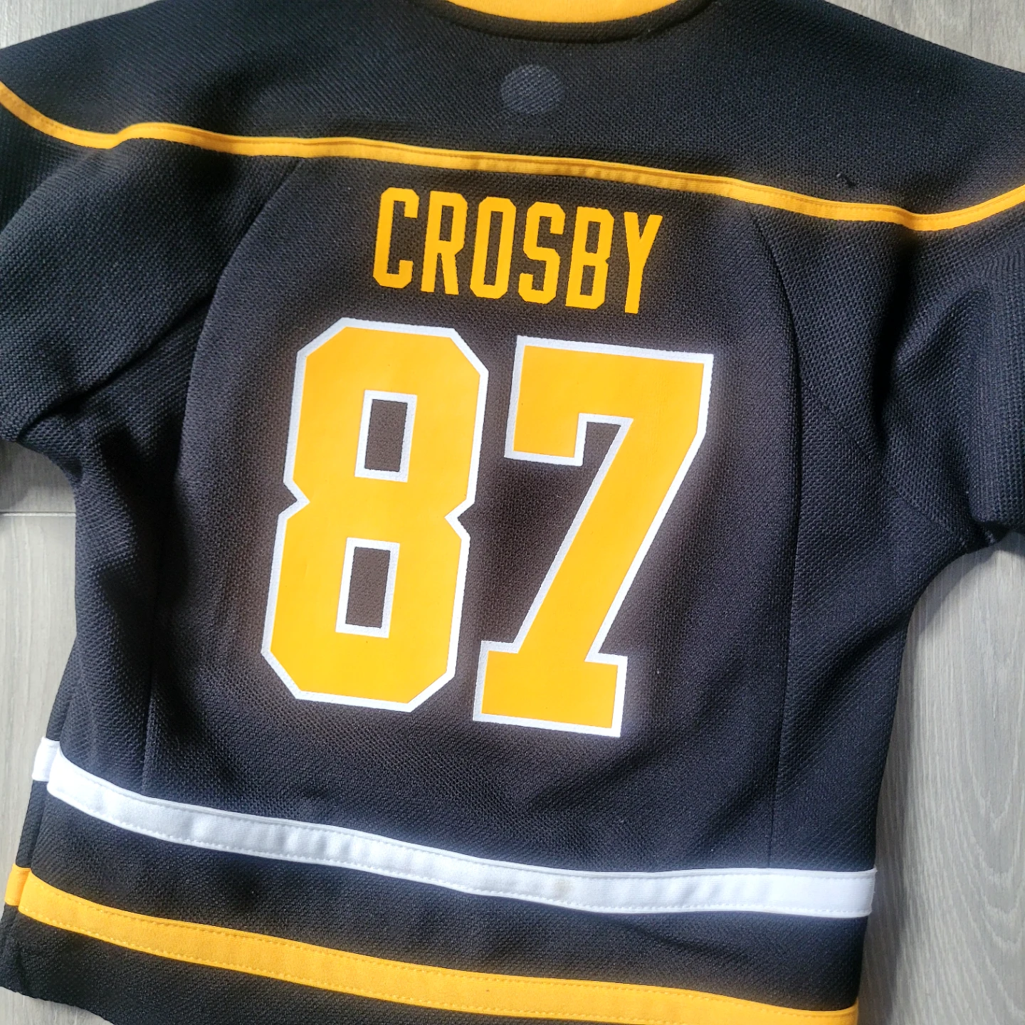 Pittsburgh Penguins Crosby 87 Youth Hockey Jersey
