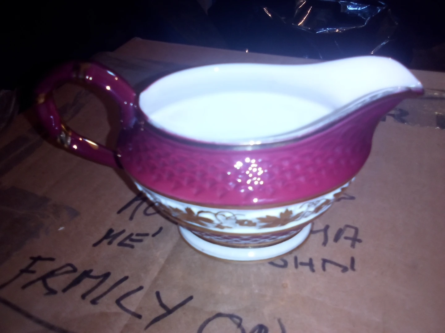 Assorted Vintage Teacups and Creamer Set - photo 2