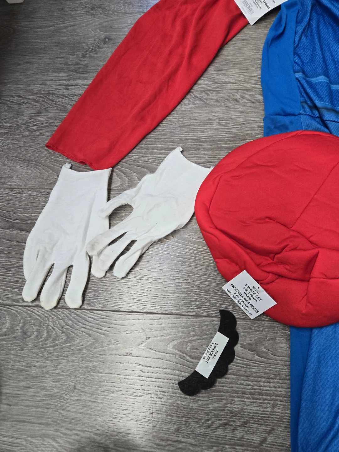 New 5 peice adult Mario adult costume - photo 5